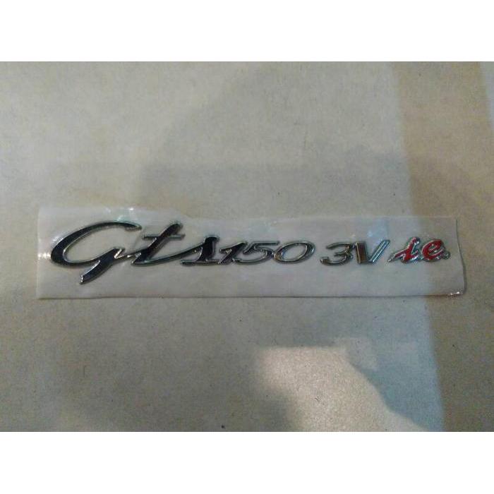Emblem Vespa "Gts 150 3V Ie"