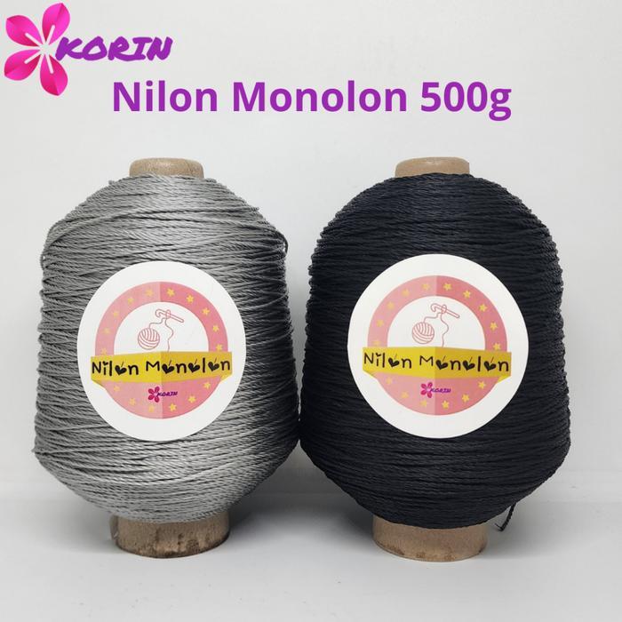 Benang Nilon Monolon 500Gram / Nylon Prolene / Nylon Monolon Pp 500Gr / Nilon Pp /Benang Rajut