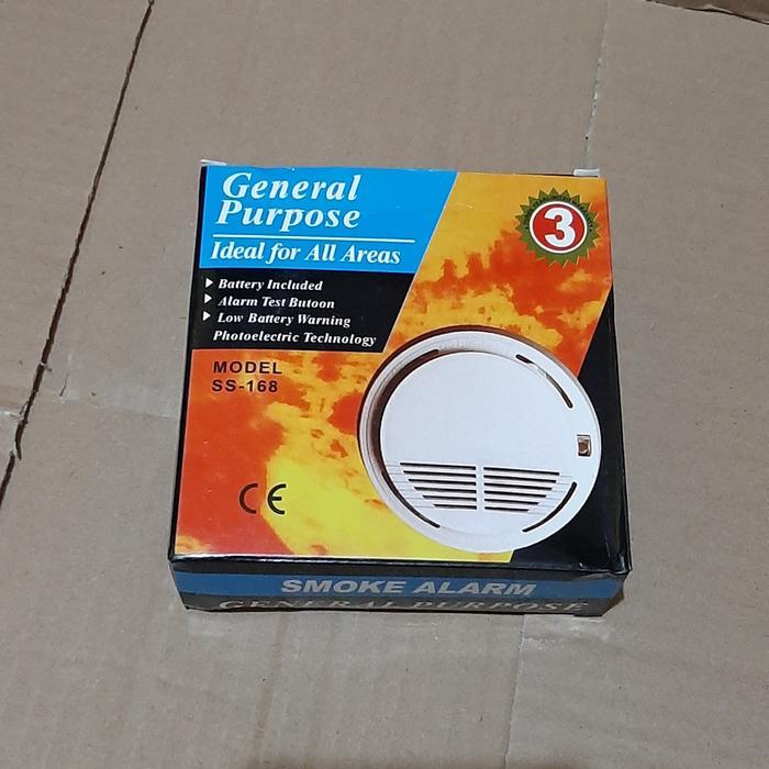 SALE smoke detector baterai SS168 import smoke detector portable battery