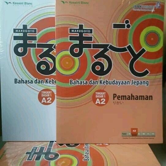 Buku Bahasa Jepang " Paket Marugoto A2 Jepang Pemahaman & Aktivitas