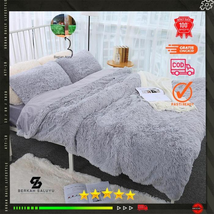 Selimut Bulu Rasfur 200X160 Tebal Hangat Lembut