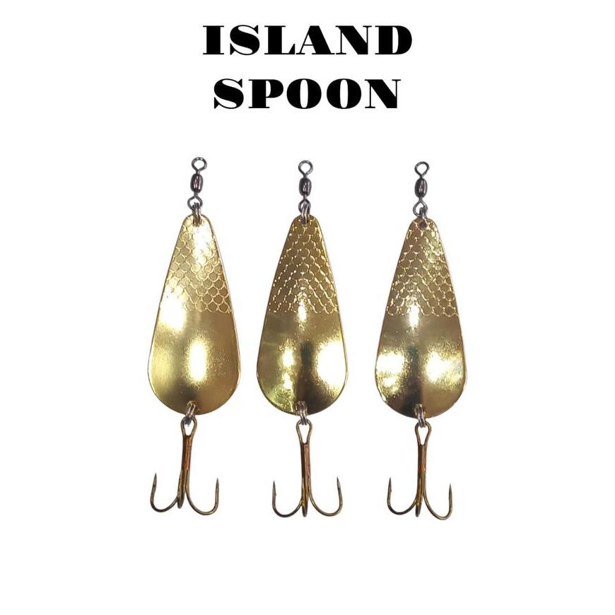 UMPAN LURE AXZ ISLAND SPOON 12-14-18 GRAM