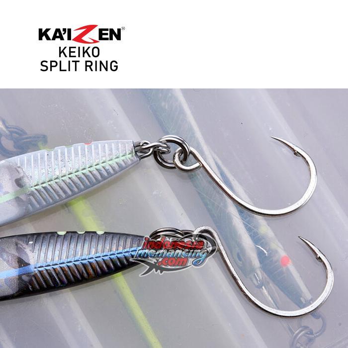 RING KAIZEN KEIKO SPLIT RING NO.2~8 CINCIN UTK MENYAMBUNG KAIL LURE