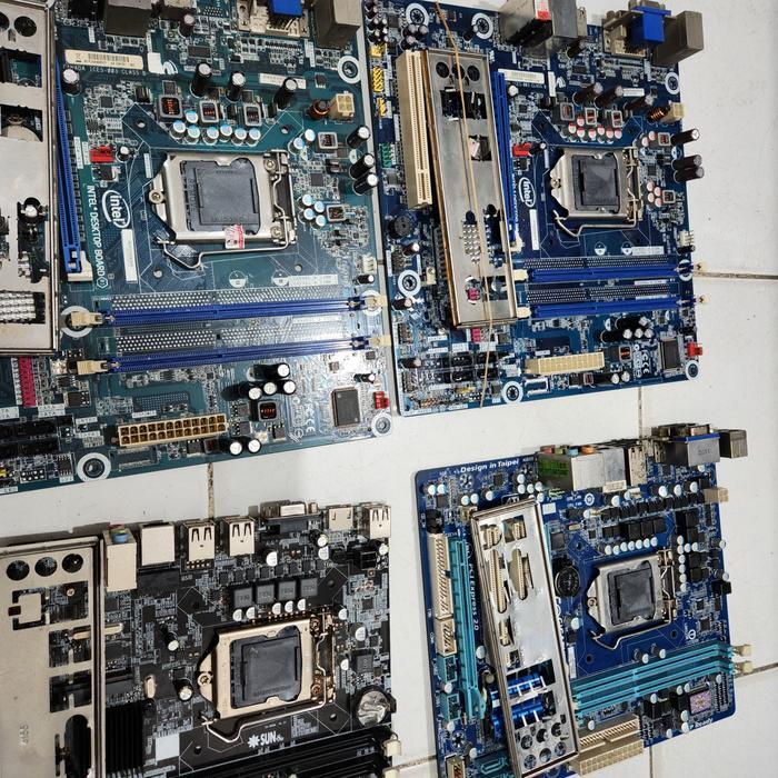 READY paket mobo pc H55 Socket 1156 - proc i3 540 - proc i5 650. motherboard h55 series socket 1156,