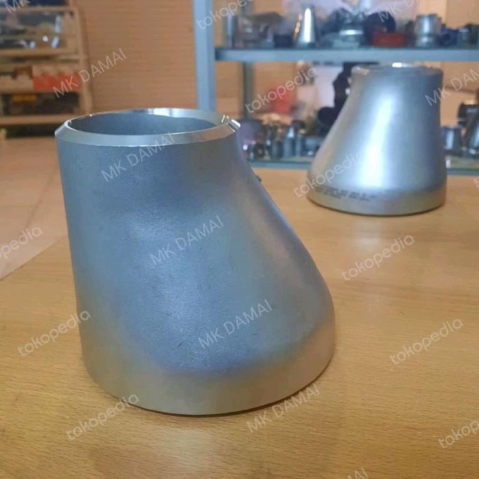 Reducer eccentric ss304 sch10 2 x 1 1/2"inch / Reducer las eccentric sch 10 stainless steel