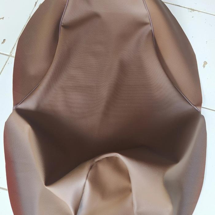 Jok Motor Kekinian Sarung Jok, Kulit Jok Motor Orisinil Honda Scoopy Warna Coklat Jok Motor Custom
