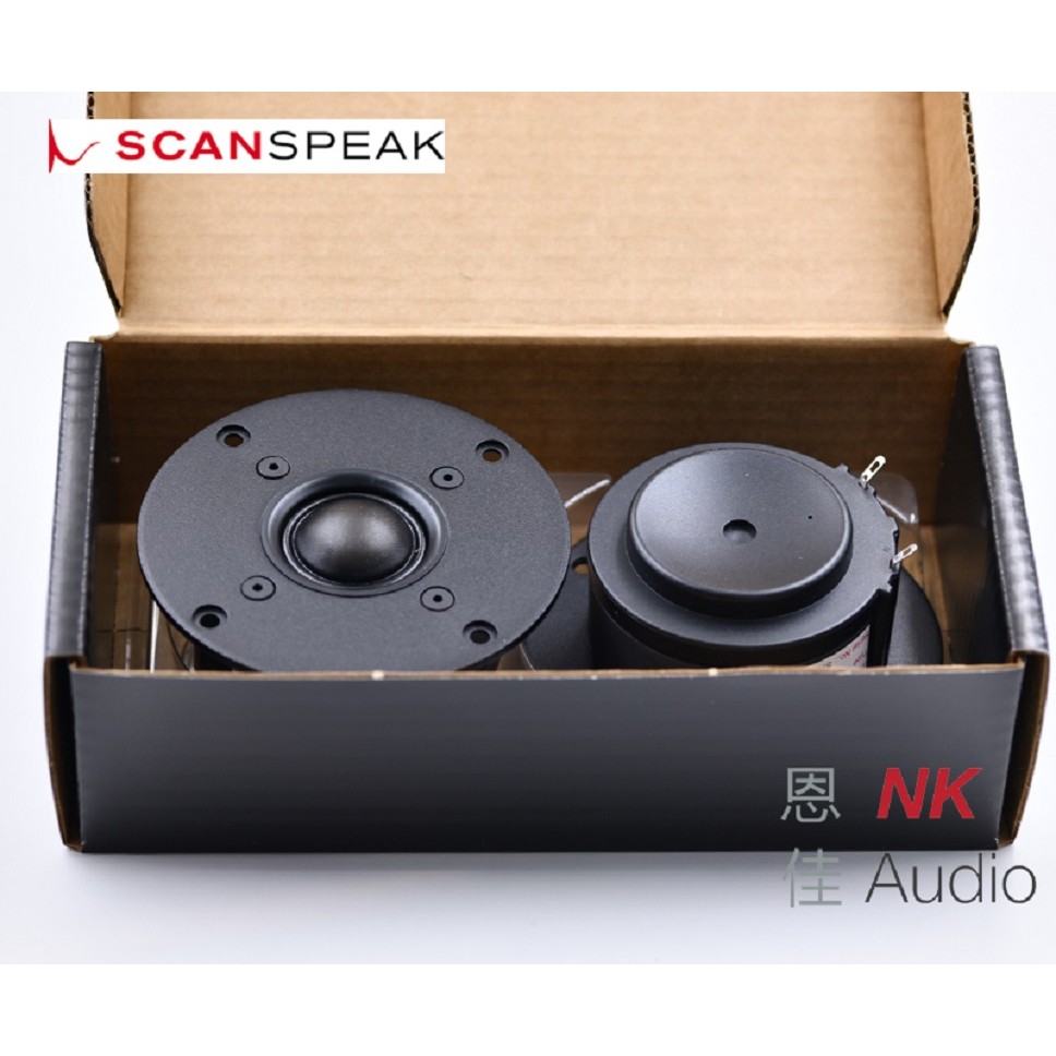 ORIGINAL 2PCS 2PIECES SCAN SPEAK SCAN-SPEAK DENMARK D2905/950000 CLASSIC TWEETER