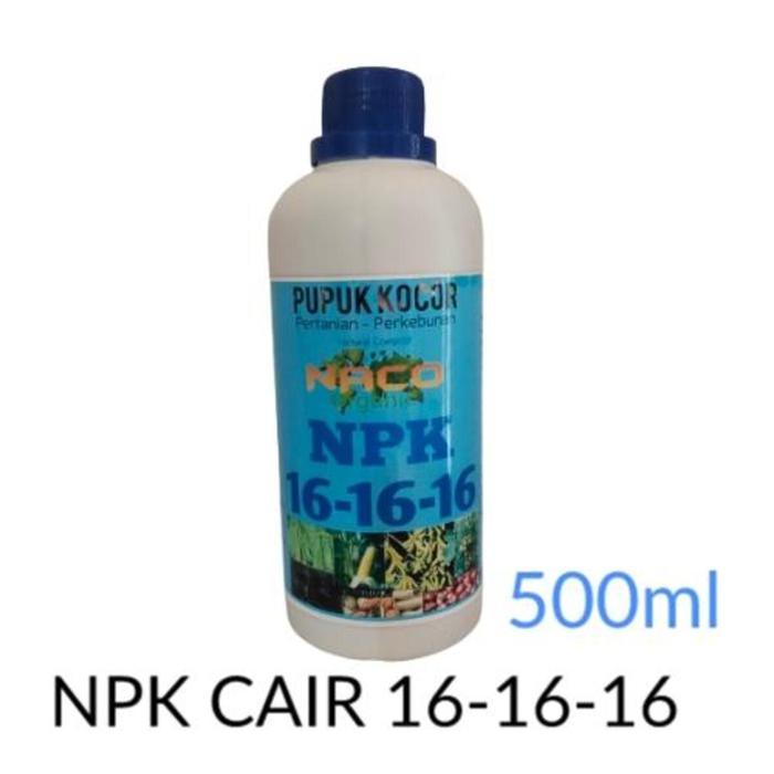 Pupuk NPK 16-16-16 Cair 500 ml Pupuk Pertanian Untuk Pertumbuhan Tanaman Hijau