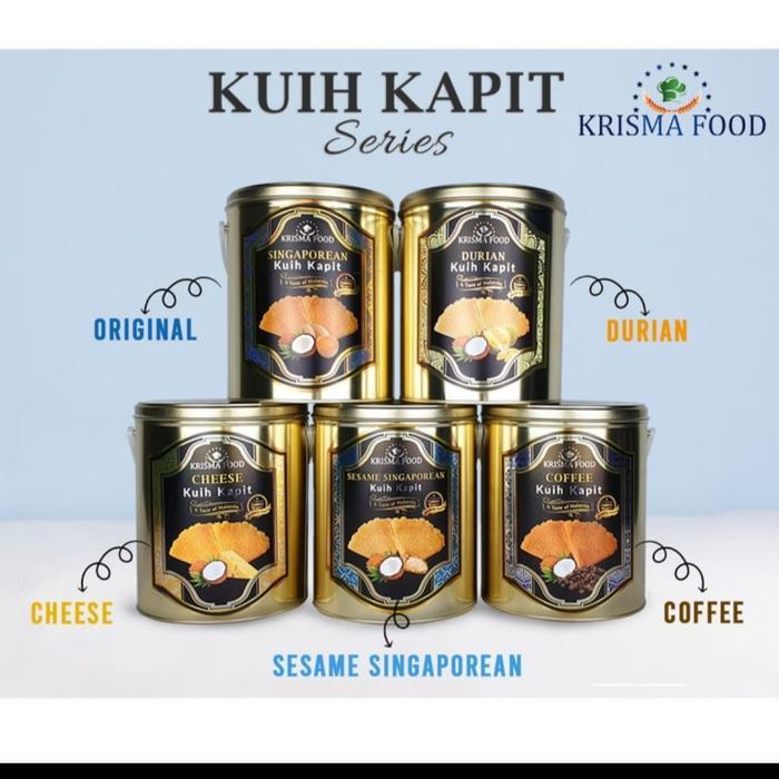 Sesame Singaporean Kue Kapit / Kue Kapit Singapore Wijen Co