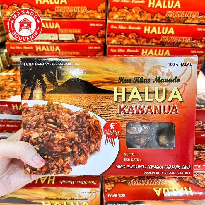YUMMY HALUA KENARI ASLI MANADO, DUS OLEH2 KAWANUA
