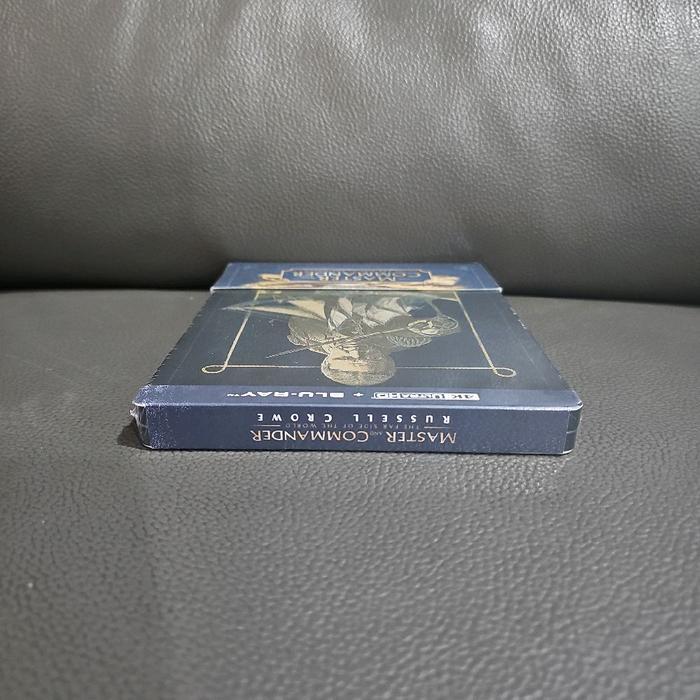 MASTER AND COMMANDER THE FAR SIDE OF THE WORLD ORIGINAL 4K ULTRA HD + BLU-RAY STEELBOOK EDITION