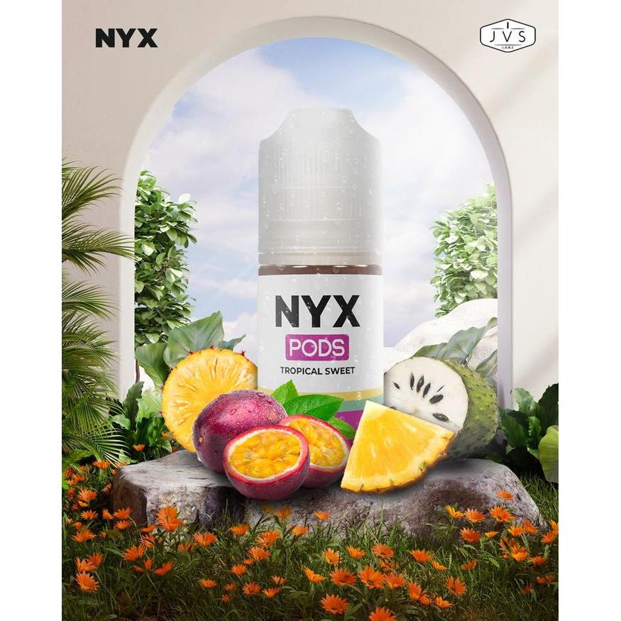 UA NYX TROPICAL SWEET 30ML 15MG PODSFRIENDLY BY JVS INDO