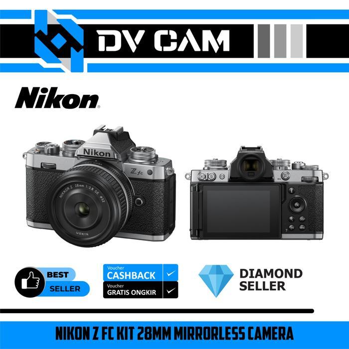 Nikon Z FC Kit 28mm Mirrorless Camera - Nikon ZFC Nikkor Z 28mm