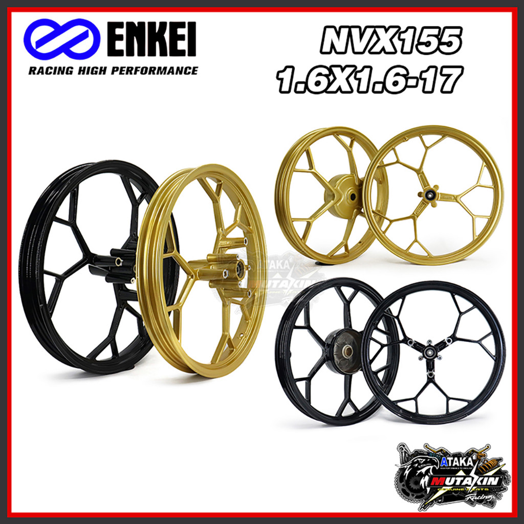 enkei velg ring 17 velk pelek enkei PNP Aerox 155 Aerox new old aerox