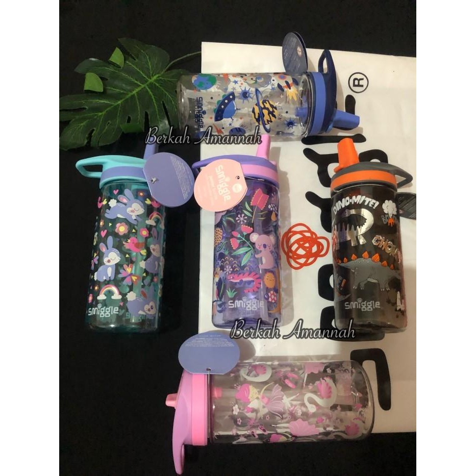 (Best) smiggle drink bottle original/smiggle junior bottle/botol minum smiggl