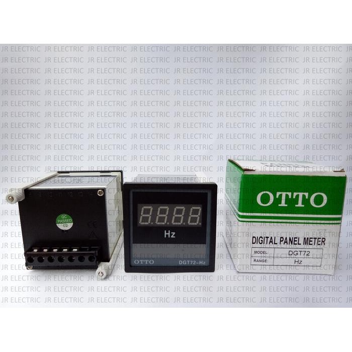 Otto Panel Amper Ampere Volt Hz Frequency Meter Digital Dgt-72
