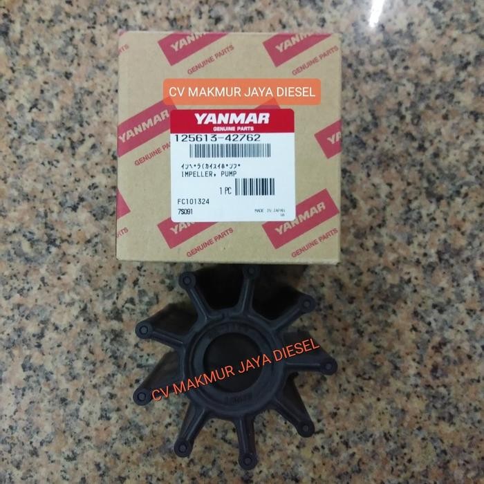 Flexible Impeller Water Pump 6HYM 125613-42762 Yanmar Genuine Parts