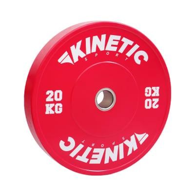 KINETIC 20 KG RUBBER BUMPER PLATE