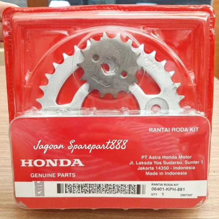 Gearset Karisma / Girset Rantai Roda (06401-Kph-881)