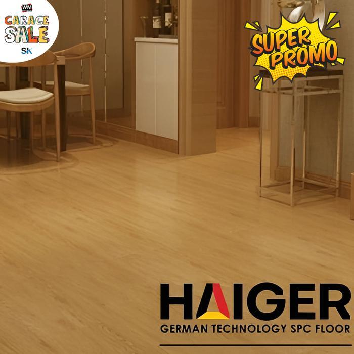 SPC Lantai Kayu 5mm HAIGER SPC Flooring Lantai Spc Klik HAIGER