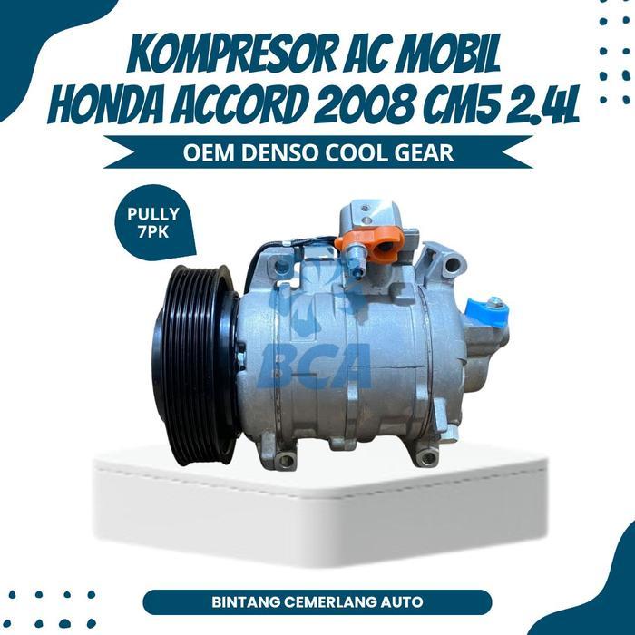 KOMPRESOR AC MOBIL COMPRESSOR HONDA ACCORD 2008 HONDA 2400CC