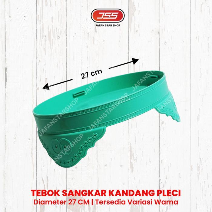 Tebok Sangkar Kandang Pleci Diameter 27 cm