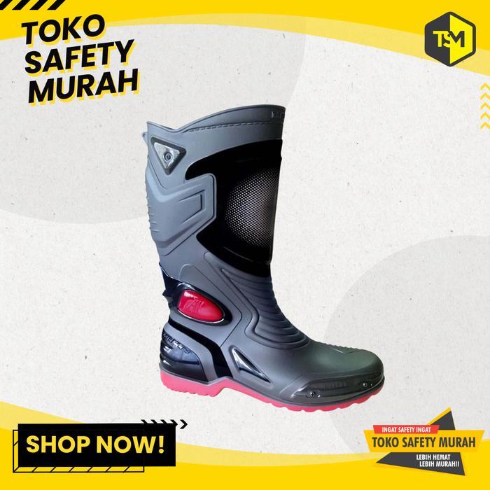 Sepatu Boot Ap Moto 3 Boots Pria Moto 3 Sepatu Motor Anti Air Hujan Boot Original
