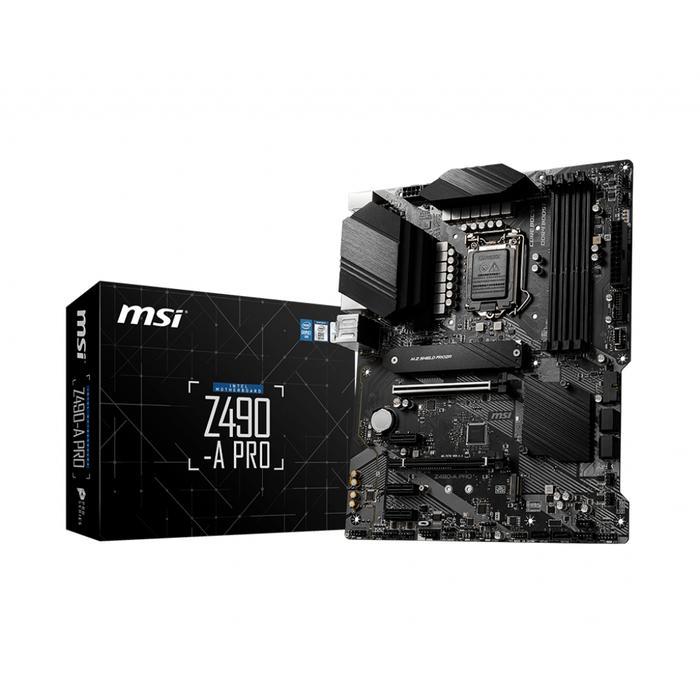 MOTHERBOARD INTEL MSI Z490-A PRO (1200, Z490, DDR4)