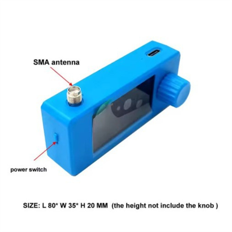 AAAEL-SI4732 MINI RADIO LSB USB AM FM 1.9 INCH DISPLAY SI4732 RADIO SHORTWAVE RADIO RECEIVER