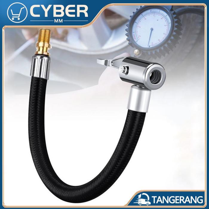 Deli Tools - Selang Pompa Angin Mobil Motor / Paduan Sambungan Selang Pompa Ban