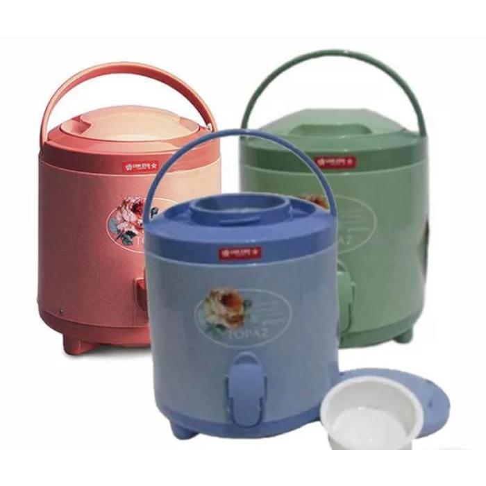 pfaw- Termos Air Drink Jar 4 L Thermo Drink Jar Tempat Minum Awet Panas Dingin Food Grade