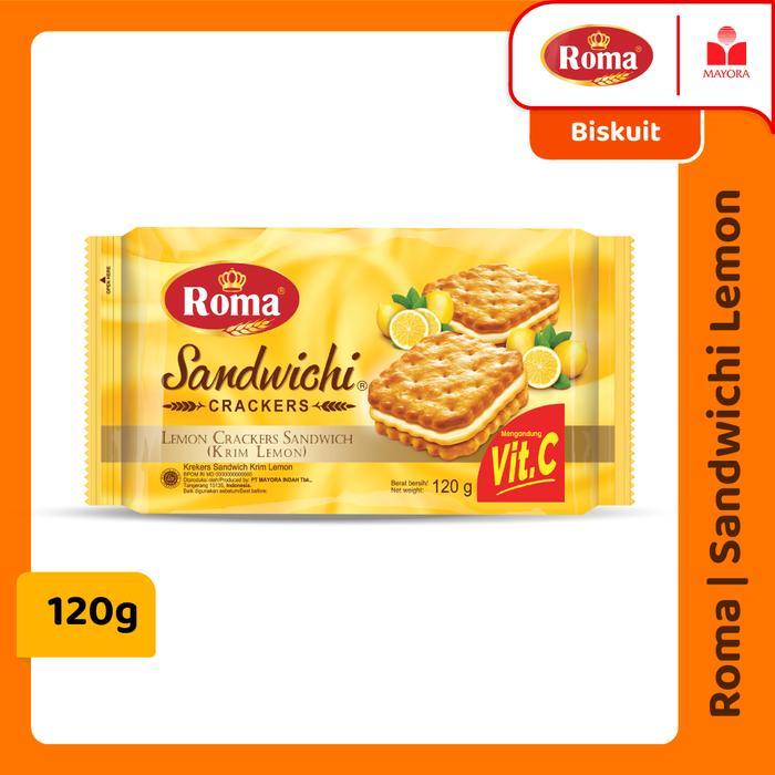 LEZAT" BISKUIT ROMA SANDWICHI LEMON