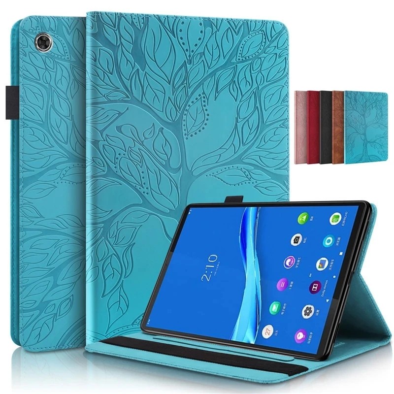 Case For Tab M10 Fhd Plus M10Plus 10.3 Tb-X606X 3D Tree Embossed Tablet Cover For Funda Tab M10 Plus