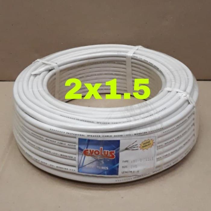 Kabel Listrik 2X1.5 Serabut Tembaga