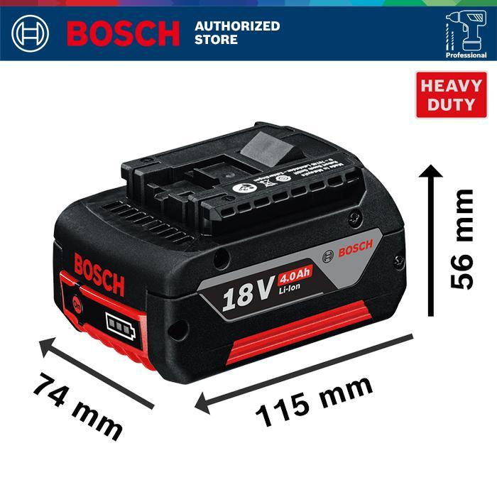 6g9b- Bosch Battery Lithium Ion / Baterai Lithium Ion 18Volt 4Ah Gba