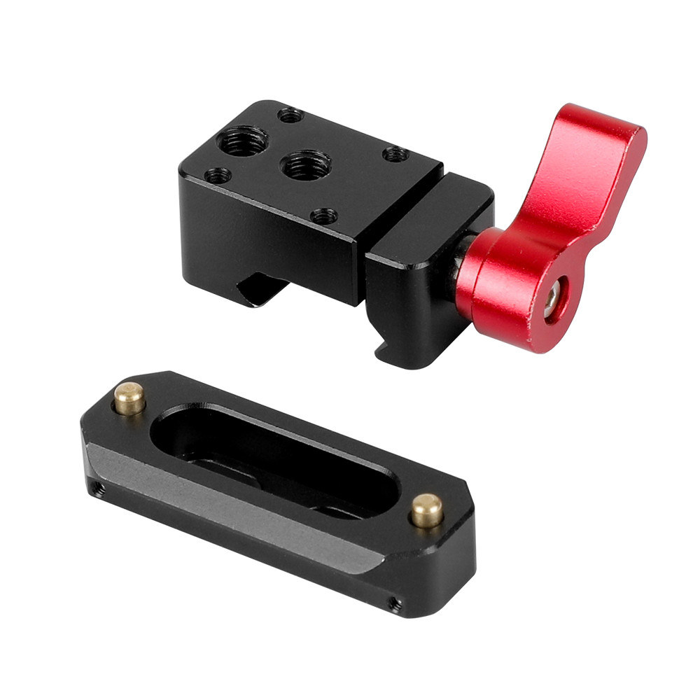 CAMVATE Standard Swat Rail Clamp & NATO Safety Release Safety Rail