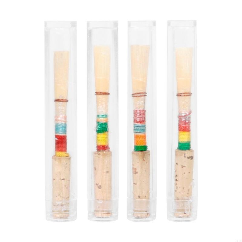 Oboe Reed Medium Soft Oboe Reed Cork Reed Wind Instrument Part with Tube Sleeve Oboe Reed Musical