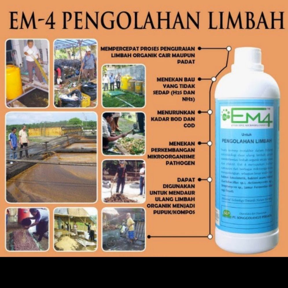 EM4 Pengolahan Limbah dan Toilet