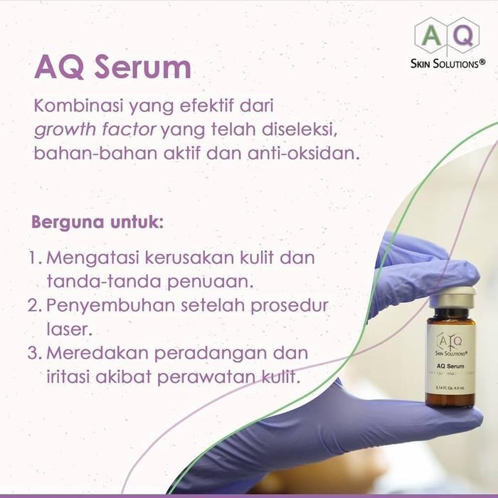 Aq Skin Solutions Solution Recovery Serum Human Growth Factor Terapi Scar