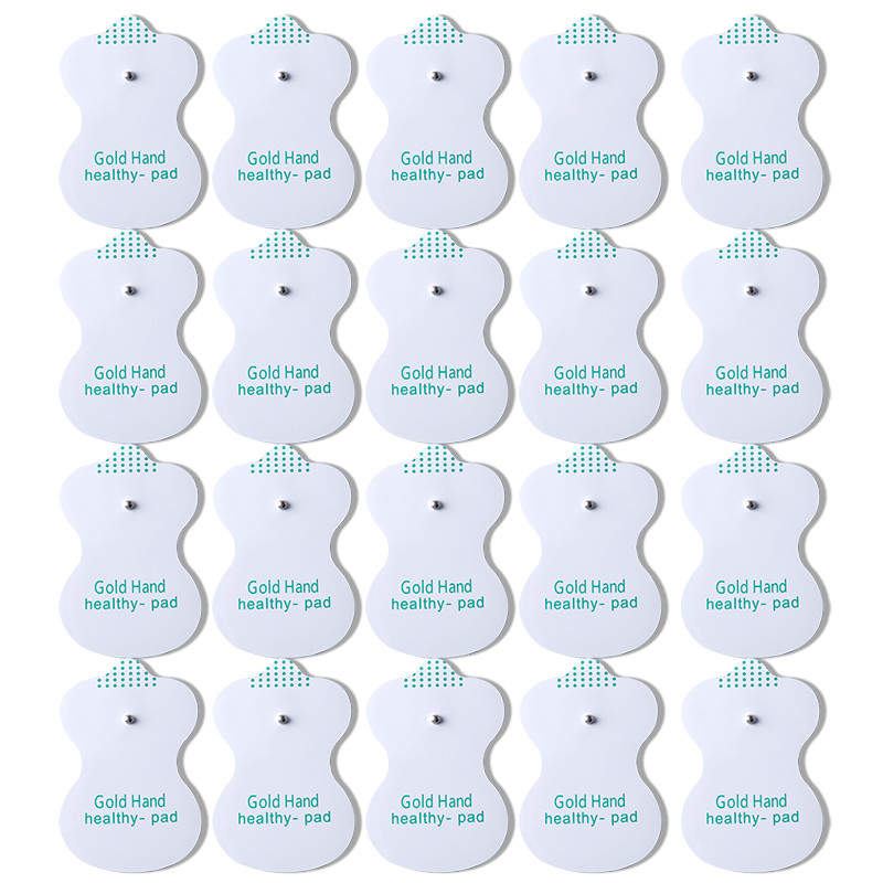 10/20pcs Electrode Pads Reusable Massage Patch for Tens Electrodes Digital Machine Massage 3.5mm