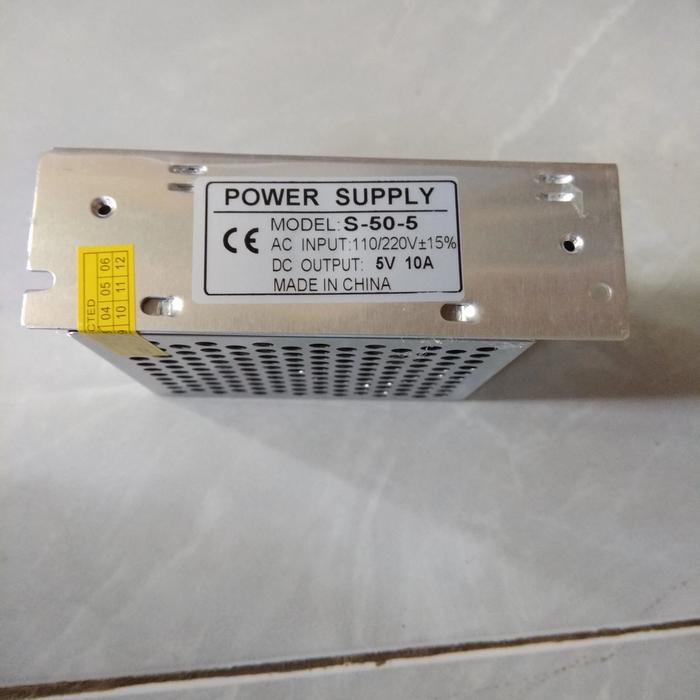 TERLARIS POWER SUPPLY 5V 10A SLIM