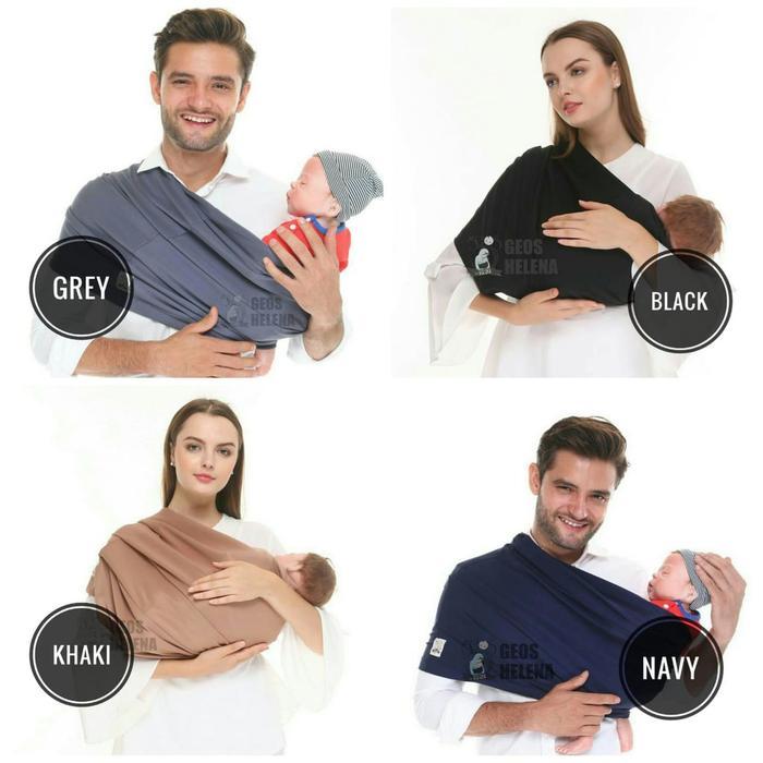 Kaffa - Cuci Gudang!! Geos Helena Gendongan Bayi Kaos Helena Original Gendongan Instan Nyaman