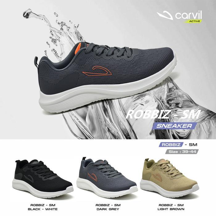 Carvil Collection - Carvil Sepatu Pria Robbiz - Sm - Casual Sneakers