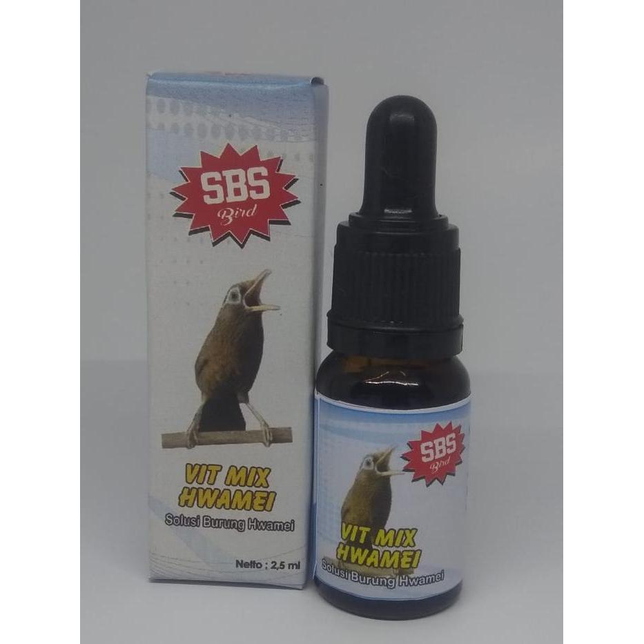 TERMURAH VIT MIX HWAMEI SBS BIRD VITAMIN BURUNG HWAMEI WAMBI MACET BUNYI READY STOCK