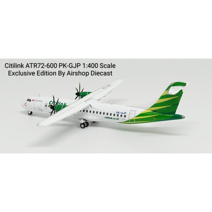 Citilink Atr72-600 Pk-Gjp 1:400 Scale Exclusive Edition By Airshop Diecast