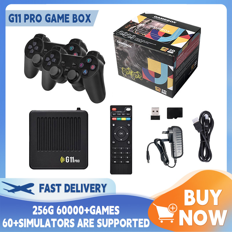 G11 Pro Game Box 4K HD TV Game Stick Video Game Console 128G Built in