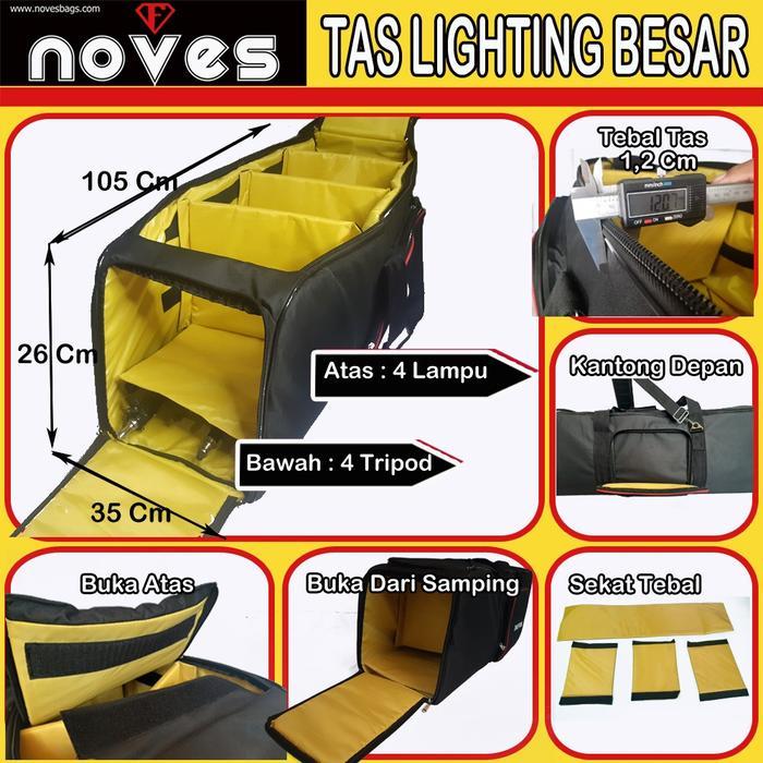 Tas Lampu Studio/ Tas Lampu Studio Besar/ Tas Lightstand Lampu