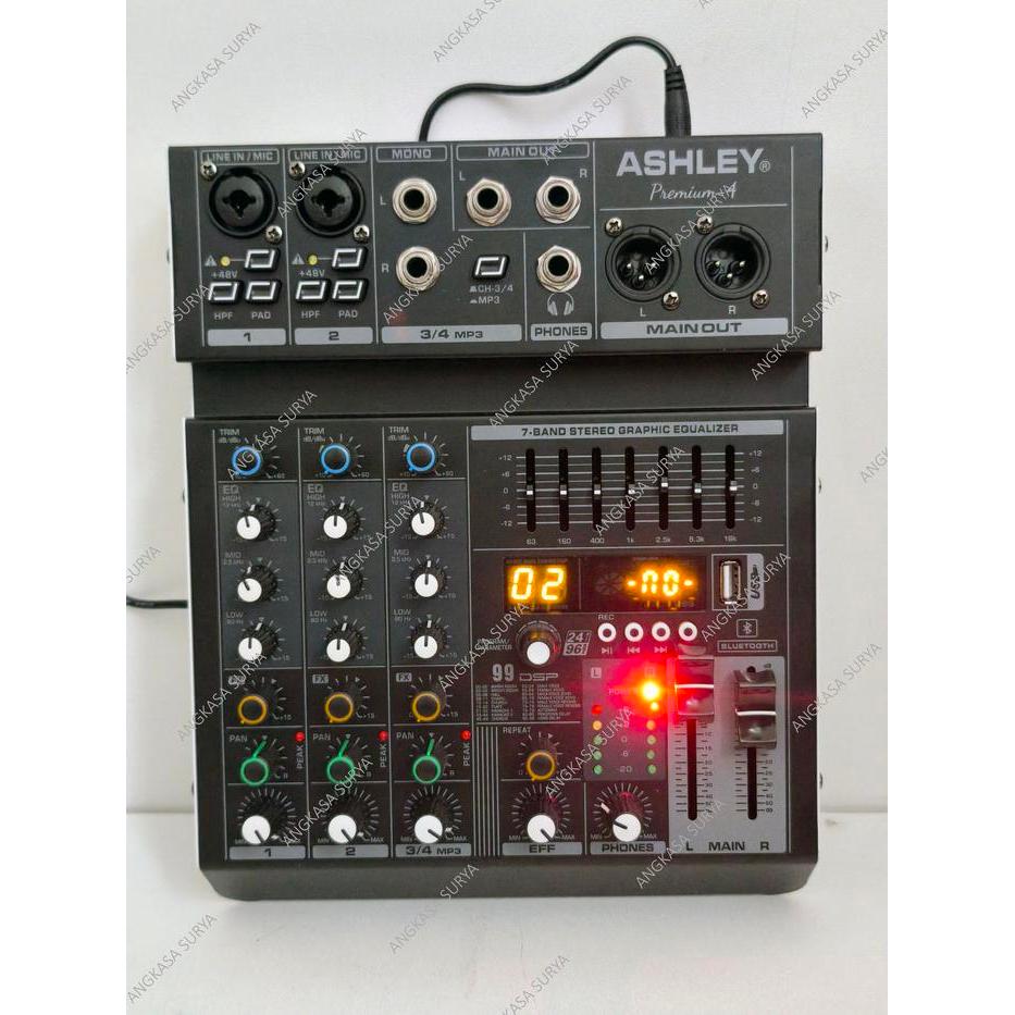Diskon Mixer Audio Ashley Premium 6 Original / Mixer Audio 6 Channel Ashley Premium6 Equalizer