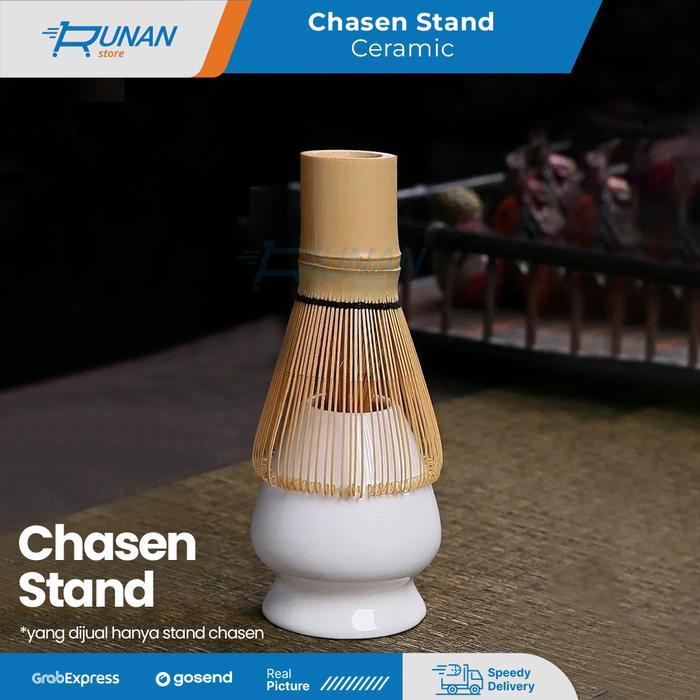 Stand Chasen Matcha - Chasen Holder Ceramic - Keramik Whisk Holder