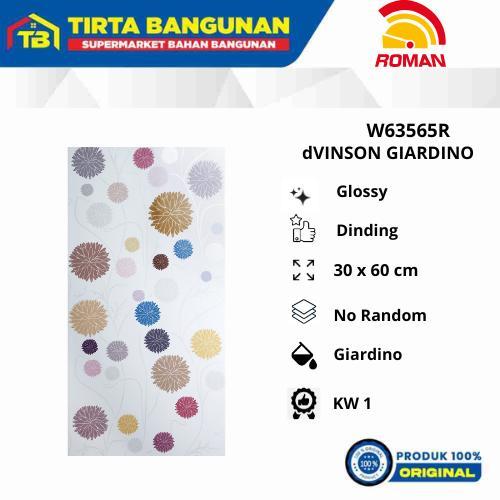 ROMAN KERAMIK 30 X 60 CM WALL TILE W63565R dVINSON GIARDINO KERAMIK DINDING KW 1 Sale 15%